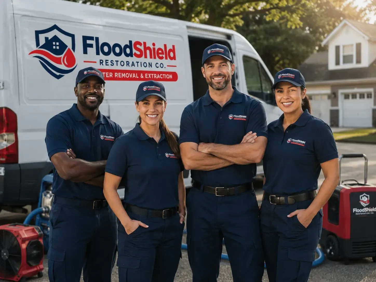 Flood Damage Restoration company in Redfield, IA
